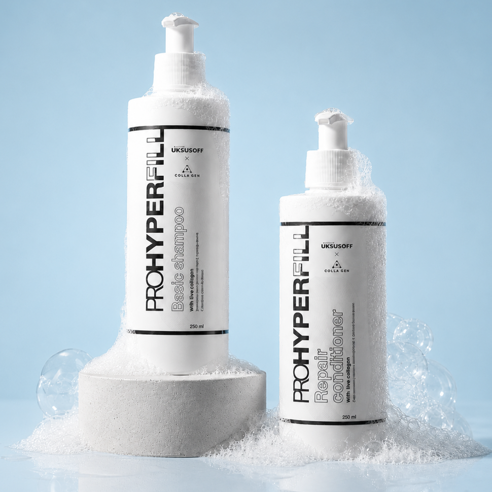 HYPERFILL PRO 250 мл кондиционер + шампунь по цене одного